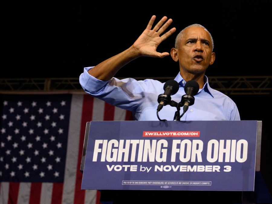 Obama mengecam 'kekejaman dan korupsi' Trump pada rapat umum Partai Demokrat di Ohio