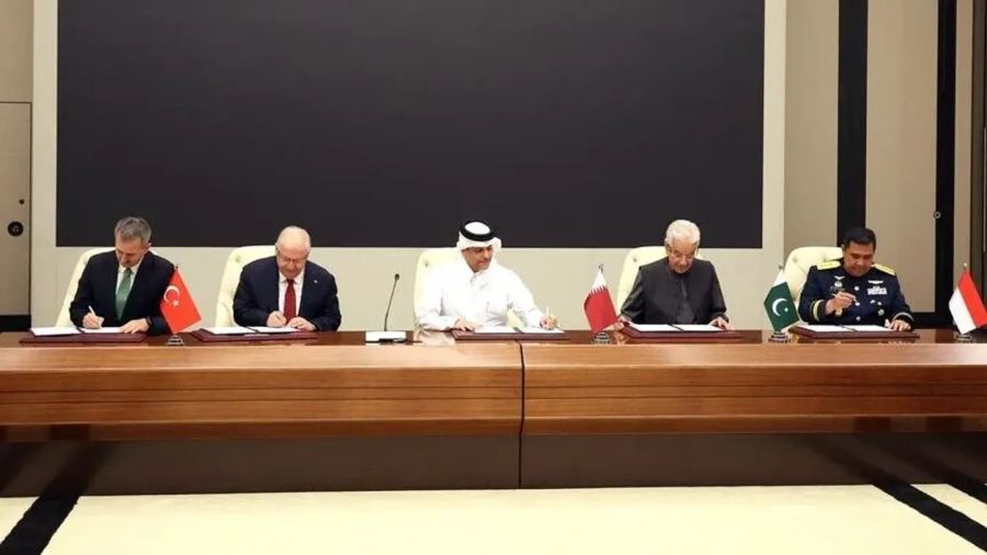 Türkiye, Qatar, Indonesia, dan Pakistan menandatangani perjanjian kerja sama pertahanan 'Badr'