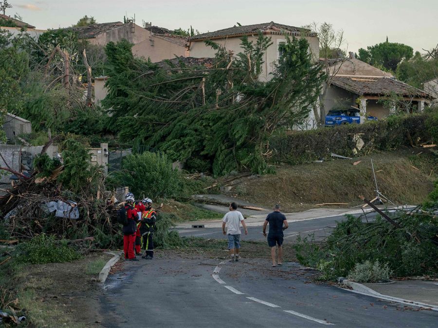 Tornado melukai 41 orang, merusak ratusan rumah di Prancis Barat Daya