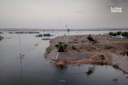 Kementerian Darurat memperingatkan kenaikan permukaan air Efrat di Raqqa, Deir Ezzor