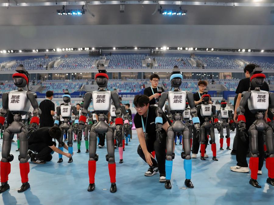 Rekor 100m Usain Bolt dipecahkan di World Humanoid Robot Games