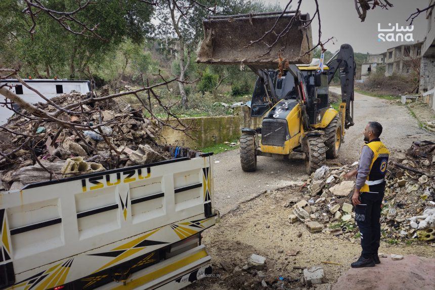 Idlib memulai pembersihan puing tahap kedua setelah membersihkan 1,3 juta m³