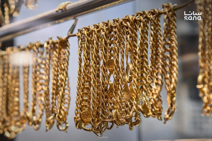 Harga emas tetap stabil di pasar Suriah