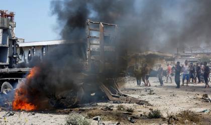 Serangan drone Israel menewaskan dua warga Palestina di tenda pengungsian Gaza