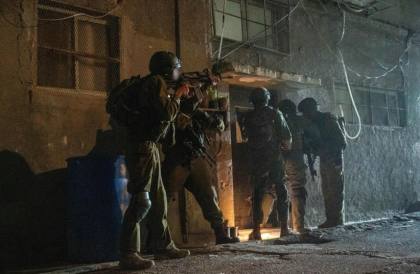 IOF menculik beberapa warga Palestina dalam penggerebekan di Bank W. Bank semalaman