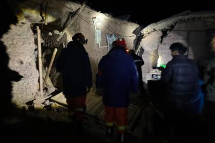 Korban luka akibat gempa bumi di Tibet di Tiongkok meningkat menjadi 65 orang, dan jumlah korban tewas mencapai 16 orang