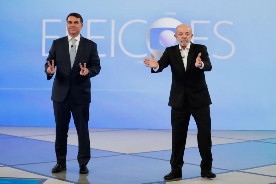 Lula dan Bolsonaro dari Brasil mengadakan perdebatan yang lebih tenang sebelum pemilu hari Minggu