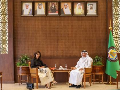 Sekretaris Jenderal GCC Bertemu Pejabat dari Institute of International Affairs