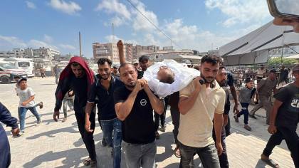 Dua warga Palestina tewas, beberapa lainnya terluka dalam serangan Israel di Gaza